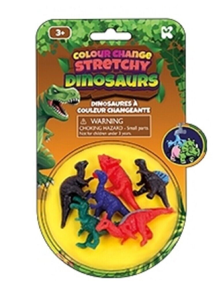 Colour Change Stretchy Dinosaurs