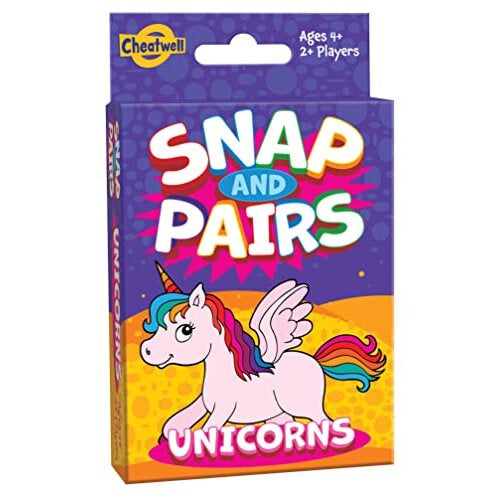 Snap + Pairs Unicorn Card Game