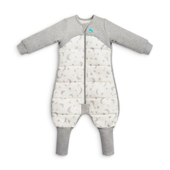 Love To Dream | Sleep Suit with Legs 2.5 TOG - Moonlight White (Size 2)
