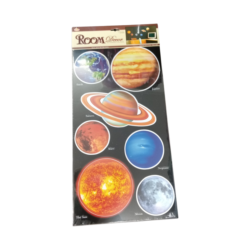 Room Decor - Sun & Planets Stickers