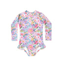 Confetti Kids | Swim Zippy L/S - Summer Blooms