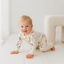 Confetti Kidz | Sky Stallions - Bamboo Zipsuit