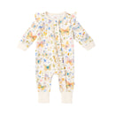 Confetti Kidz | Butterfly Blooms - Bamboo Zipsuit