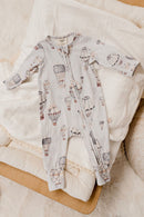 Confetti Kidz | Dreamy Sheep - Bamboo Zipsuit