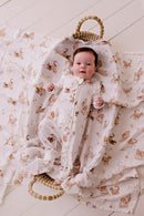 Confetti Kidz | Royal Whiskers - Bamboo Zipsuit