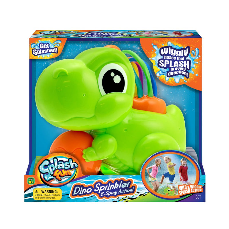 SPLASH FUN DINO OR UNICORN SPRINKLER ASST