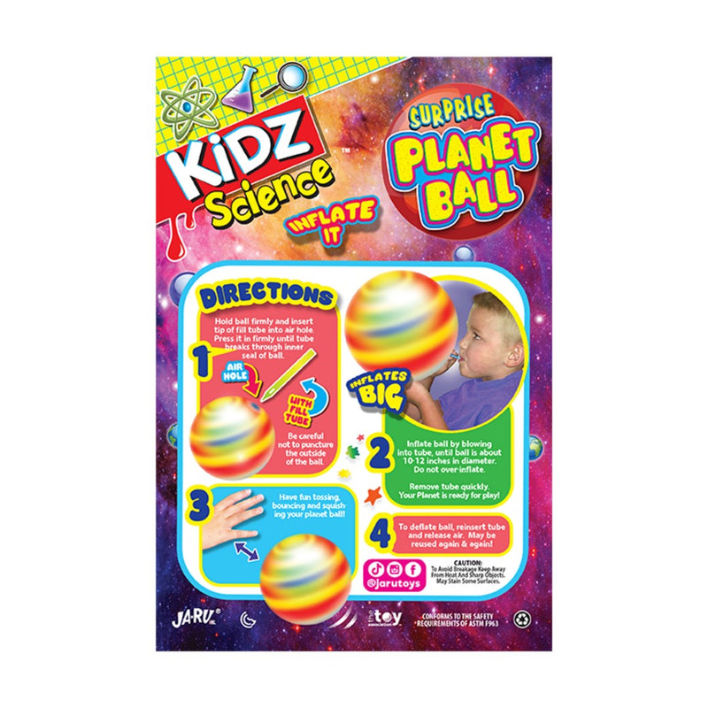 KIDZ SCIENCE SURPRISE PLANET BALL