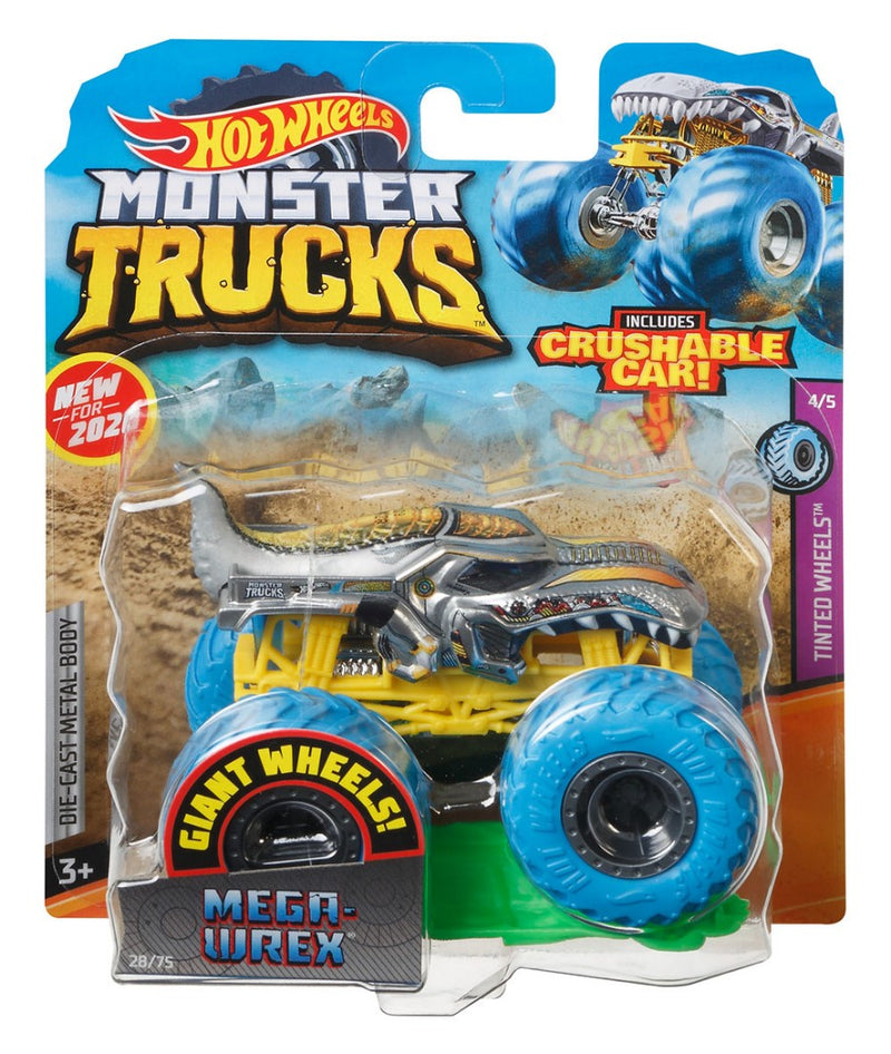 HOT WHEELS MONSTER TRUCKS 1 to 64 ASST