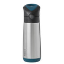 B.Box | Insulated Drink Bottle 500ml (straw)-Night Vision