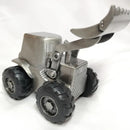 Money Box: Tractor/Digger- Pewter