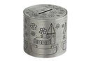 Birth Data  Record Money Box - pewter