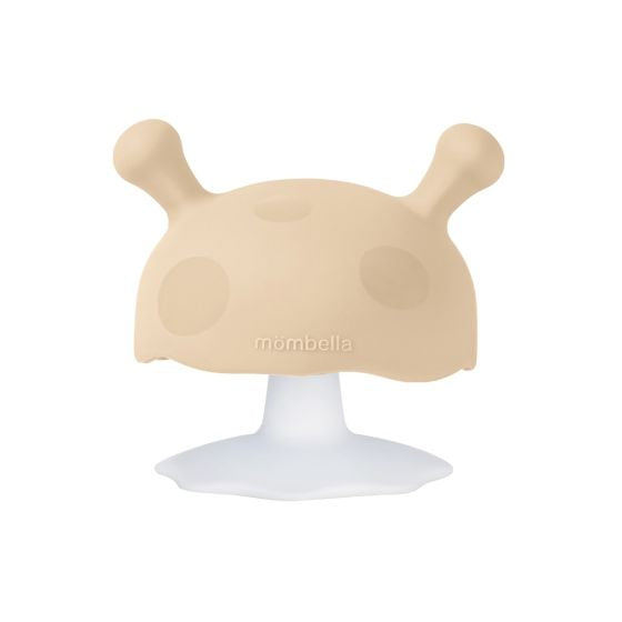 Mombella | Mushroom Teether - Beige