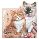 TOPModel Kitty Colouring Book Figural KITTY and DOGGY