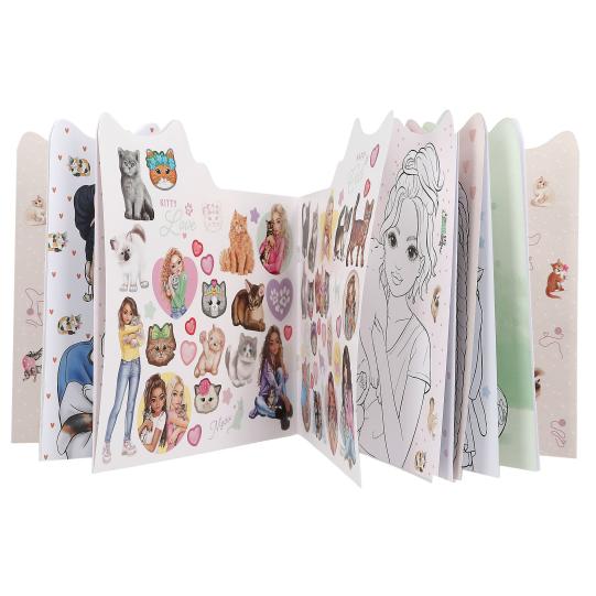 TOPModel Kitty Colouring Book Figural KITTY and DOGGY