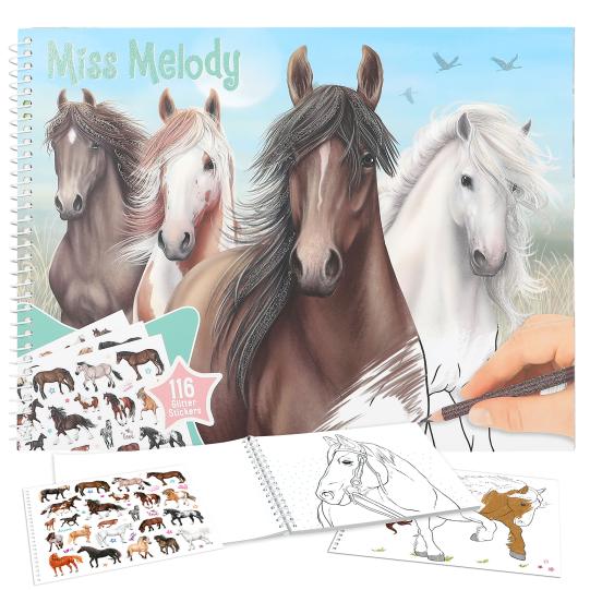 Top Model | Miss Melody Horse Colouring Book