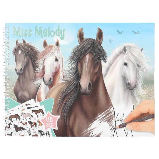 Top Model | Miss Melody Horse Colouring Book