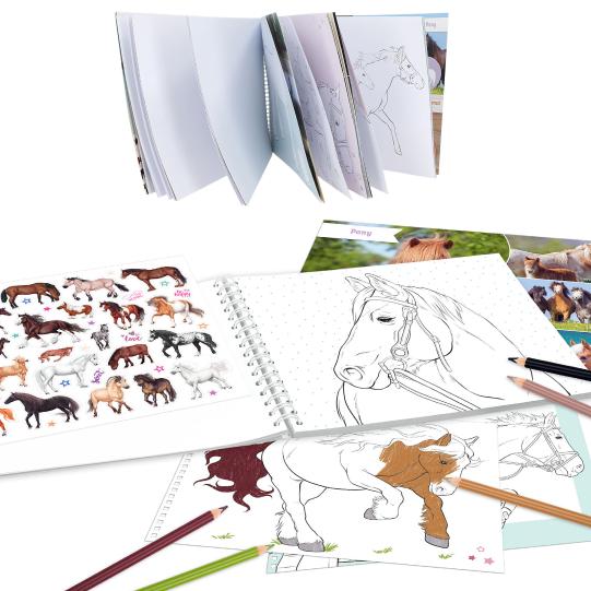 Top Model | Miss Melody Horse Colouring Book