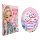 TOPModel - Cake & Bake Colouring Book With Sequins