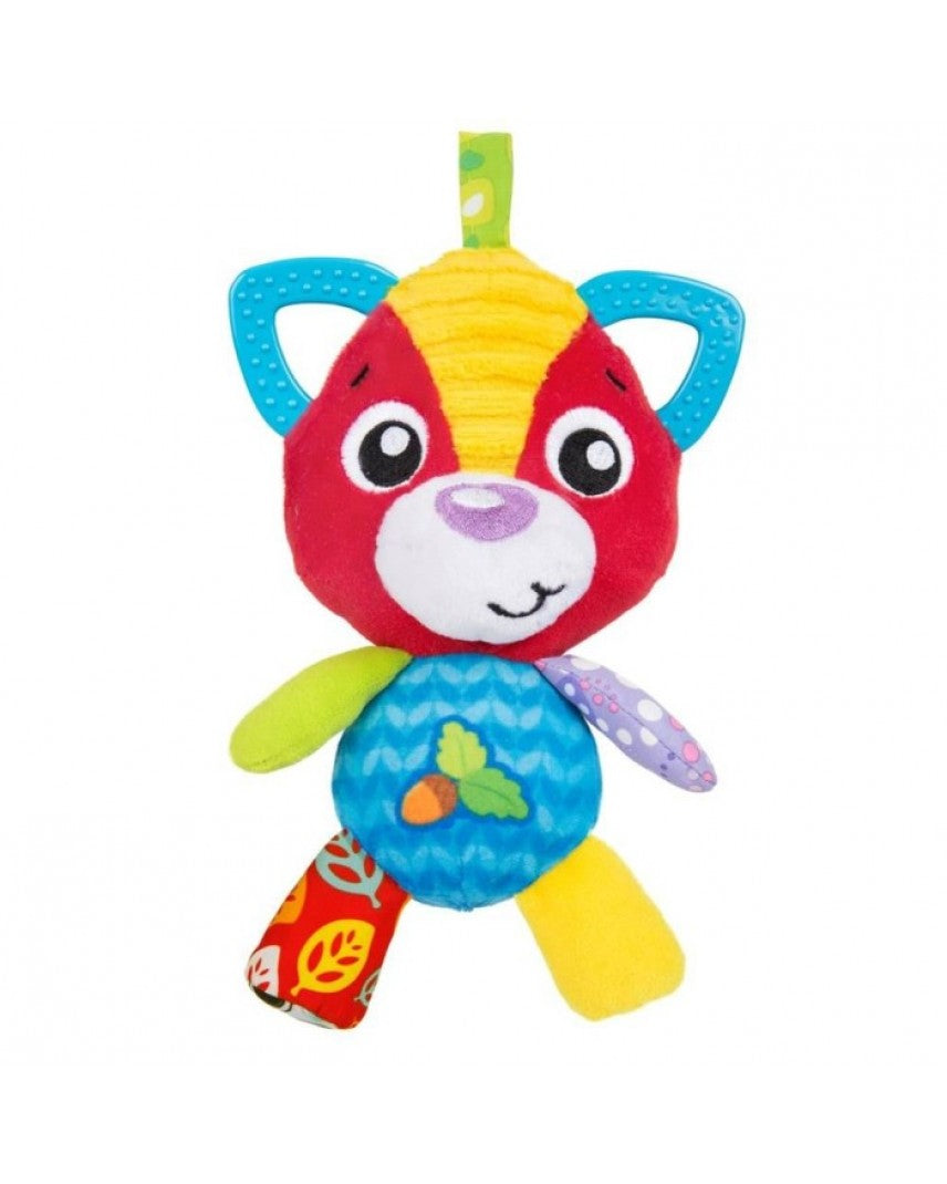 Playgro Sensory Friend Dragon Dusty – Jouet Poussette Sensoriel Coloré Avec Clip, Miroir Et Textures