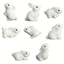White Rabbit Figurine  Asst $1.99 each