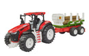 Bruder | (NEW) ROADMAX Tractor with forestry trailer & 3 logs
