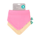 All4Ella Reversible 2pk Bandana Bibs - Ballet