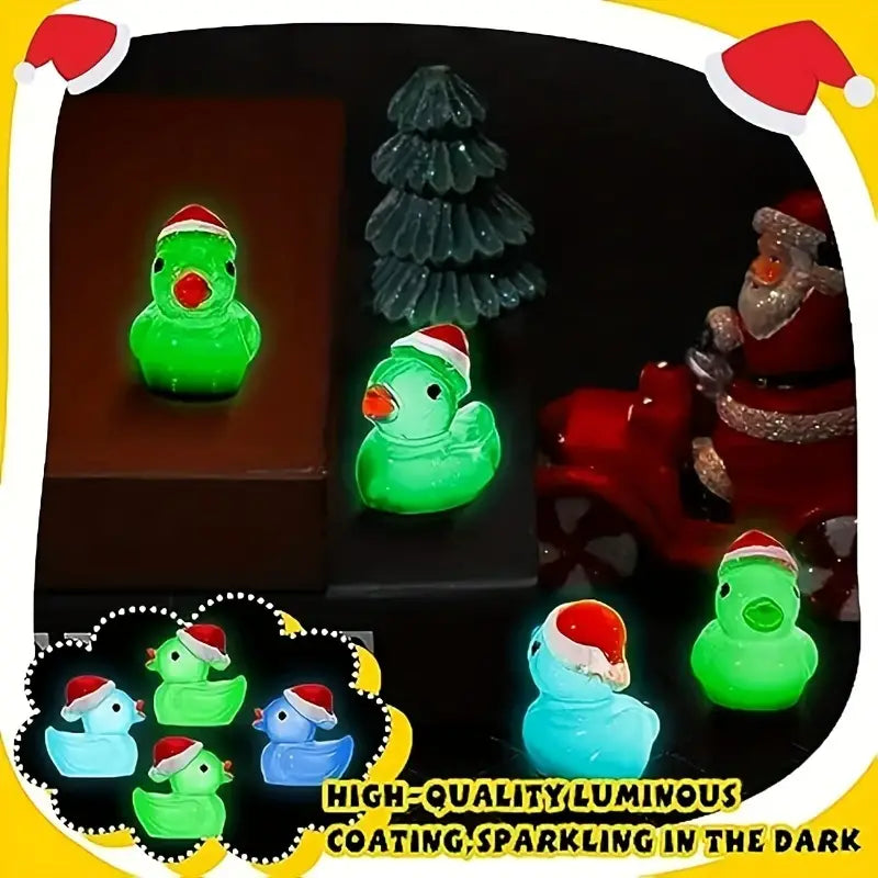 Mini resin Christmas Ducks 50c each