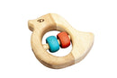 QToys Wooden Bird Rattle - Natural