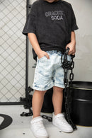 Cracked Soda |  Mason Denim Short blue 00-2