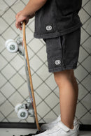 Cracked Soda | Mateo Short Washed Grey