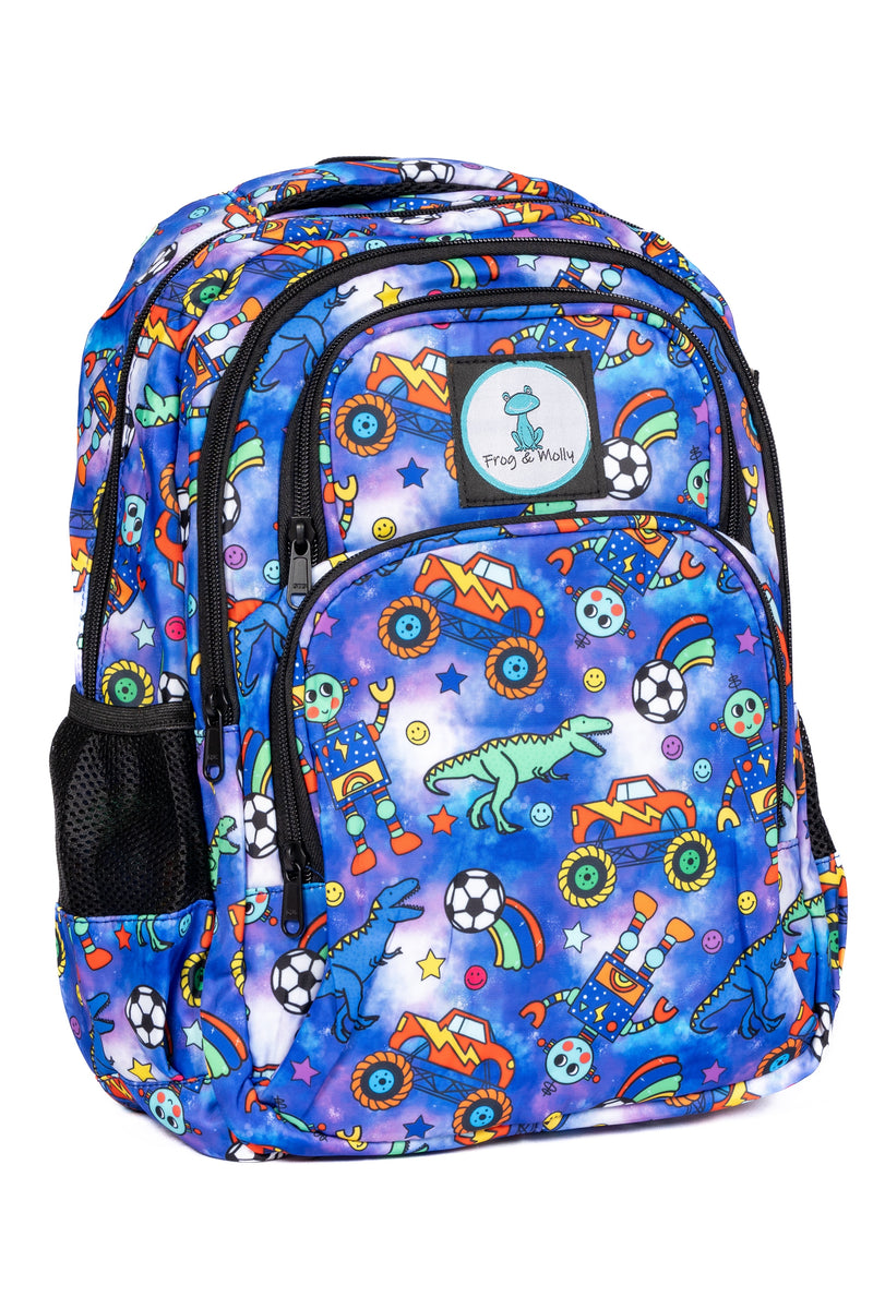 Frog and Molly Robot Backpack