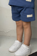 Cracked Soda|  Jacob Tee & Short Set blue 000-2