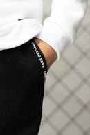 Cracked Soda Rafi Detailed Pocket Trackpants  00-2 - Black