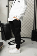 Cracked Soda | Rafi Detailed Pocket Trackpant - Black 3-6yrs