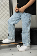 Cracked Soda |  Rafi straight leg Jeans Blue