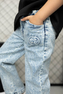 Cracked Soda |  Rafi straight leg Jeans Blue