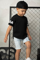 Cracked Soda | Sebastian Detail Tee - Black