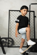 Cracked Soda | Sebastian Detail Tee - Black