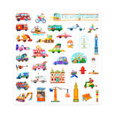 Mieredu | Jelly Stickers - Busy City
