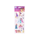 Disney Princess Stickers 3 Pack Holographic
