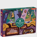 Mudpuppy Forest Above & Below 100 Piece Double-Sided Puzzle