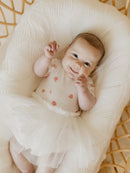 Confetti Kidz | Pink Posies - Bodysuit Tutu Dress