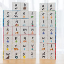 Tile Tek | Tile Topper - Alphabet Lower Case Pack 40pc Magnetic Tiles