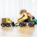 Tile Tek | Mega Earth Movers 22pc Magnetic Tiles