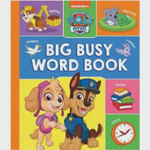 Paw Patrol Big Busy Word Book RRP $39.99