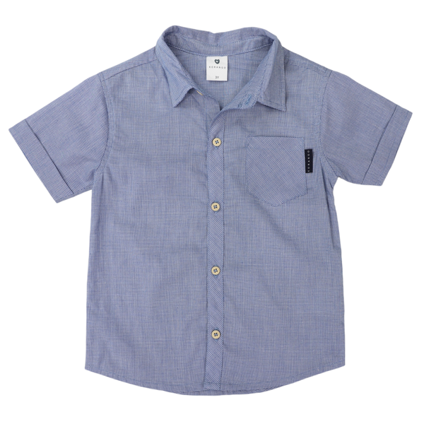 Korango | Short Sleeved Shirt Navy