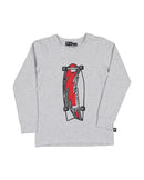 Radicool Kids | Flaming Board LS Tee