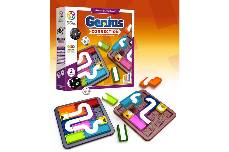 Smartgames | Genius Connection, Battle Game, 1-2 Player (2025 NEW!