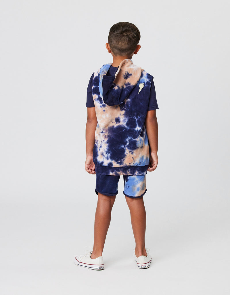 Radicool | Galaxy Tie-Dye Sleeveless Hood