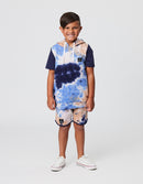 Radicool | Galaxy Tie-Dye Sleeveless Hood